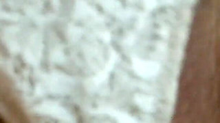 Using My Magic Wand on My Pussy While Wearing Lace Lingerie Part 1