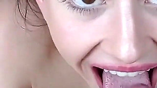 Shanaxnow Blowjob Dirty Talking Cum in Mouth Swallow It