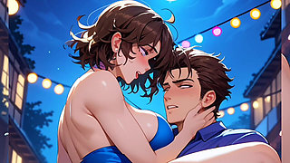 Busty Woman Enjoys a Creampie