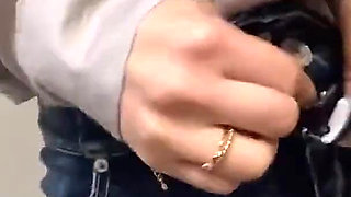 Stream Journey as a Slender Beauty Masters the Thrill of Standing Release Outdoors Part.1