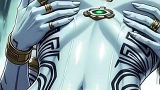 95 My Floral Girlfriend Doing Sexy Pose (ai Animation)