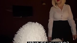 Vincent Vega - Stepmother Caught Me Masturbating - Homemade sex