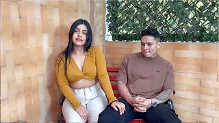 Redhead psychologist fucks with patient couple as part of therapy