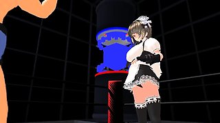 Horny 3D punk rock stud getting fucked hard anally