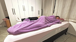 My Stepfather Visits Me at Night to Cum in My Little Pussy