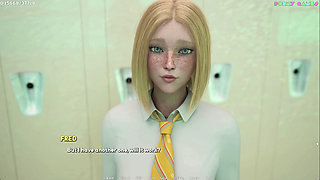 Shadows of Desire by Shamandev - College Cosplay Event, Classroom Masturbation 61