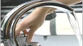 The Blonde Milf Enjoys Her Eager Pussy Alone In The Tub