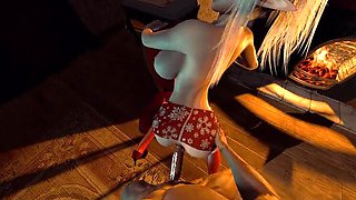 Hard Anal Sex on Christmas - 3D Hentai Uncensored Episode 1
