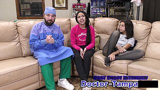 Doctor Tampa tends to the challenging patient Alix Avery