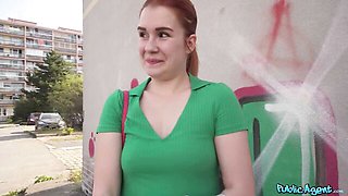 Shaggy Martin Gun at czech public agent dirt