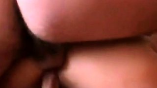 Two Friends Satisfy Blonde Girl as Husband Films