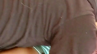 Blonde skinny teen gets fucked by step brother during home workout