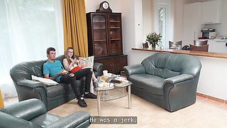 Glasses Girl Cheats With His Father