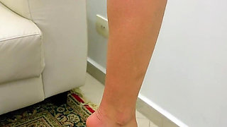 Deep Worship: Kissing and Licking the Perfect Feet of This Wonderful Brunette