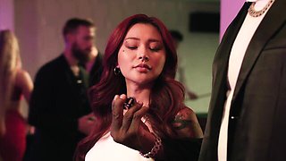 Interracial action with good-looking Jason Luv and Rae Lil Black from Blacked.Com