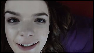 Skinny Gorgeous Slut Step Sis Dahlia Red Records Fucking Her Step Bro To Win Cock A Trophy