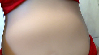 Pregnant Woman Pisses off