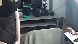 She Films Herself in Her Underwear and Gets Caught. She Ends up Getting Fucked by Her Stepfather