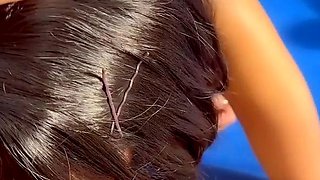 Layladeline Pool Table Fuck Ends With Deep Creampie