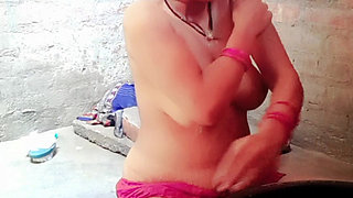 Desi Bhabhi Shower in Bathroom Big Boobs Big Ass