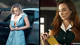 Queenie Sateen's Wild Interracial Passion Explodes in Sultry Heat