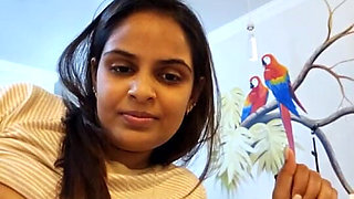 Indian Wife and Husband Romance with Pregnant in Interview