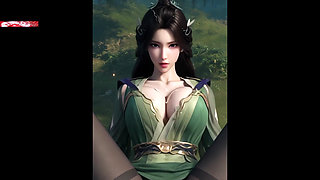 Seduction Beyond: Animated Booty Goddess Glow - 3D Animation Hentai