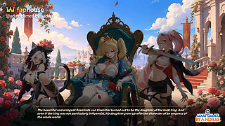 Isekai: Waifu Overlord Gameplay Part 5 - Passionate Kiss H-scene