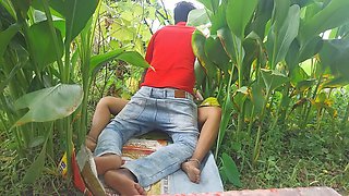 Indian Forest Garden Nearby My House Garden Out Side Hot Deshi Girl Fucking - Sucking Big Cook Blowjob