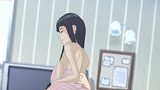 Naruto - Sarada Uchiha Fucks Hinata Hyuga Sex Futa Sex - Sarada Got Big Dick P68