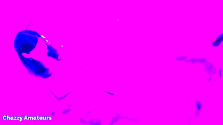 Purple Light Jacuzzi bath starring Chloe Faye