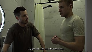 Cute Russian Girl Fucked By Her Boyfriend's Friend
