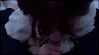 Massive Ejaculation By Her Too-good Blowjob With A Pent-up Libido!