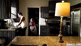 Filthy Kings featuring Peter Green and Casca Akashova's huge tits scene