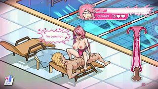 Hentai Game - Minami Hentai Gallery Scene Pool Sex - Lifeguard Holic