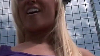 Brooklyn Gets Naked in the Middle of Downtown Tampa