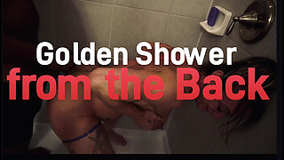 Golden Shower From the Back