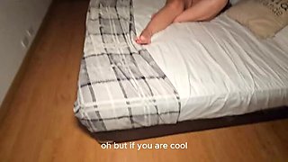 BBW Latina Amateur Squirting Orgasm - Stepbrother POV Big Cock Cum Inside