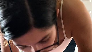 POV Handjob Blowjob cumshot compilation