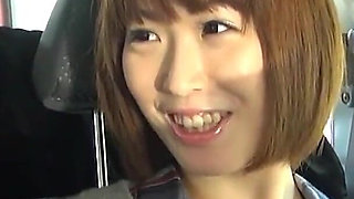 Pretty Japan Babes Scene-1_small Titted Japanese Chinatsu Ichiba Masturbates in a Car and Ends in Facial