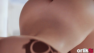 Brigitte Big Juicy Ass Prone Bone & Cowgirl Anal Fuck - Anal Plug Performance - Overwatch 3D Animation