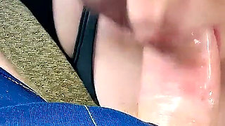 MILF Sucks Cock Tit Fucks Until Facial
