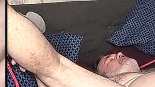 Bound Vibrator Prostate Massage and Hand Job