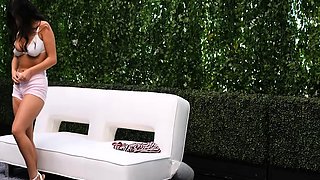 Real amateur outdoor pov blowjob for a dude