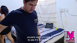 Seducing and Fucking the Internet Technician