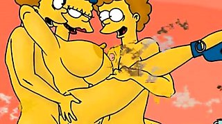 Marge Simpson mature sexwife