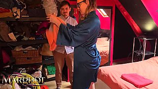 Wife Gets Fucked in Guest Room While Husband Films