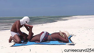 Massage Naked on a Beach