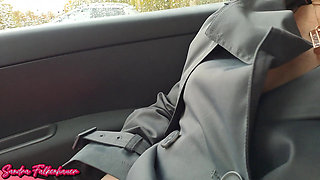 No Panty in Red Pantyhose