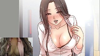 Énormes seins en narration avec Melina-Mx